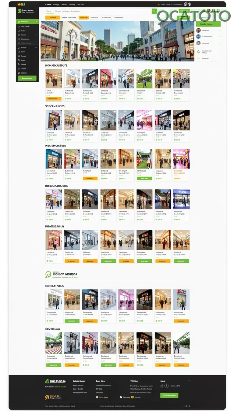Cuplikan layar POSJITU — menu navigasi