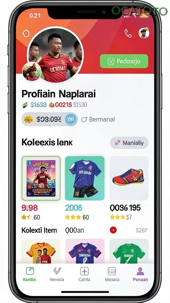 Cuplikan layar SUPER33 — menu navigasi